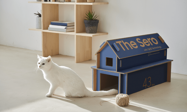 dearquitectos's tweet photo. Las cajas de los televisores Samsung se convierten en muebles para la casa https://t.co/Md9dGsladn https://t.co/94GPWOmQ3e
