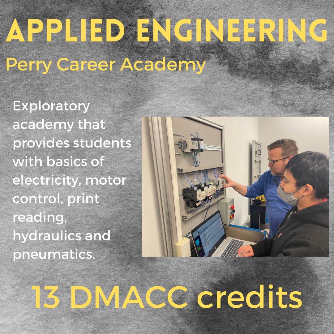 If you are interested in industrial maintenance, construction contracting, the electrical field, or pursuing a degree in engineering...this is the program for you! For more info visit dmacc.edu/careeradvantage