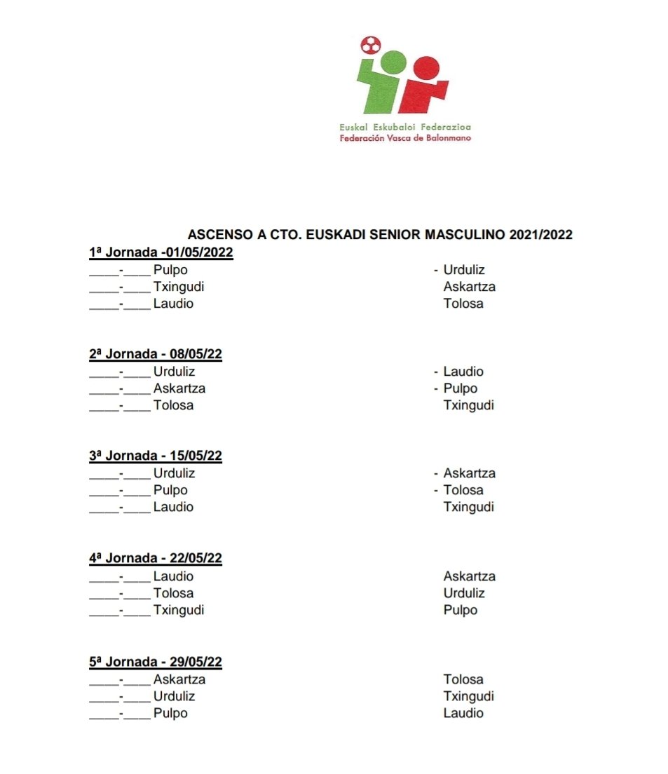 Laudio_BC's tweet photo. Senior mutilen taldeak 2. maila nazionalera igotzeko fasea jokatuko du. Txapelketaren zozketa gaur izan da eta lehenengo jardunaldia aste honetan bertan jokatuko da. 
Laster berri gehiago.
Egurre!!!💪🏾 

#LAUDIOZER #JOTAKEIRABAZIARTE 

@aiaraldea @EEF_FVascaBM https://t.co/i5BkyyCrUB
