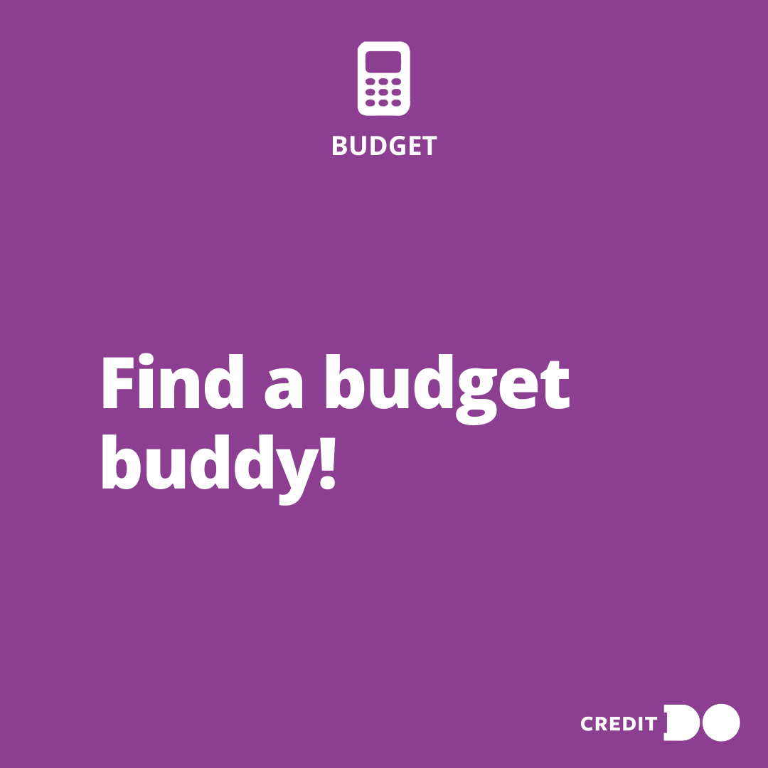 CreditDo's tweet photo. Who's your #budgetbuddy?

#budgeting #FinancialLiteracyMonth https://t.co/WobAARyvLV