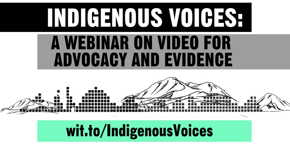 On #EarthDay2022 and every day, we are guided by the wisdom of Indigenous communities. Learn how to use #Video4Earth and advocate for Indigenous rights by downloading this webinar: 

👉 wit.to/IndigenousVoic…