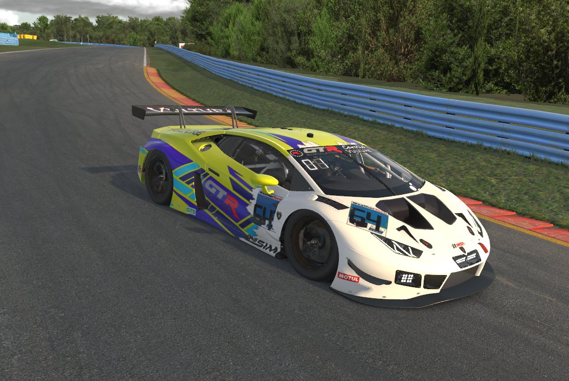 SimSportCarollo's tweet image. New Lambo gt3 paint I'll be running in iRacing
#gtrsimulators #simracing #iracing