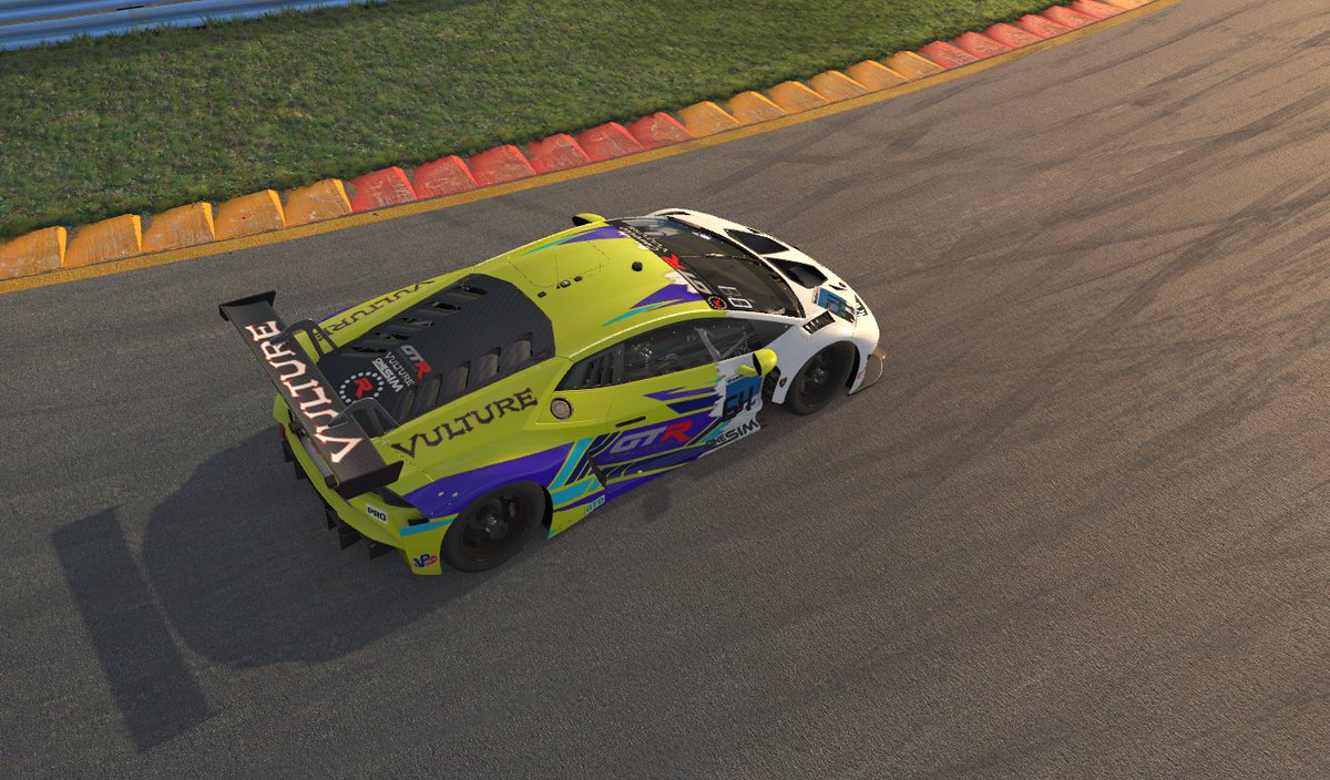 SimSportCarollo's tweet image. New Lambo gt3 paint I'll be running in iRacing
#gtrsimulators #simracing #iracing