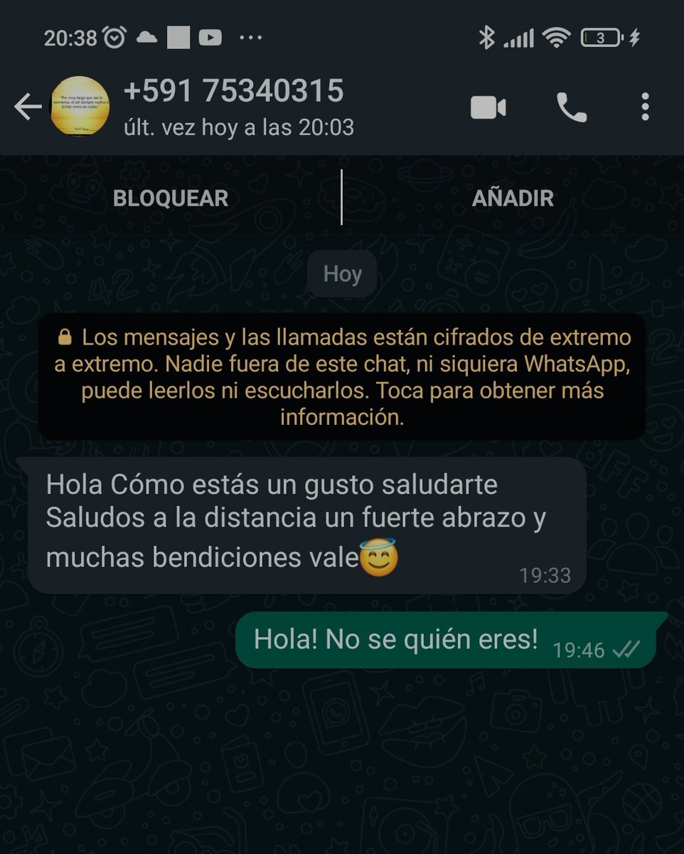 mlflower86's tweet photo. @Alexooooo22 @PoliciaGr Y continúan! A mi me acaban de escribir desde ese mismo número de teléfono que sale en la captura. https://t.co/8XQw9mCH1F
