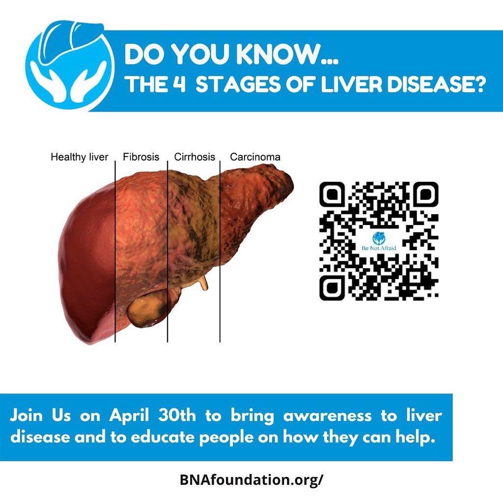 BNAFoundation's tweet photo. With this weekend being our 3rd annual walk take a look at some information about Liver awareness this week! https://t.co/J6W7nfZsPU