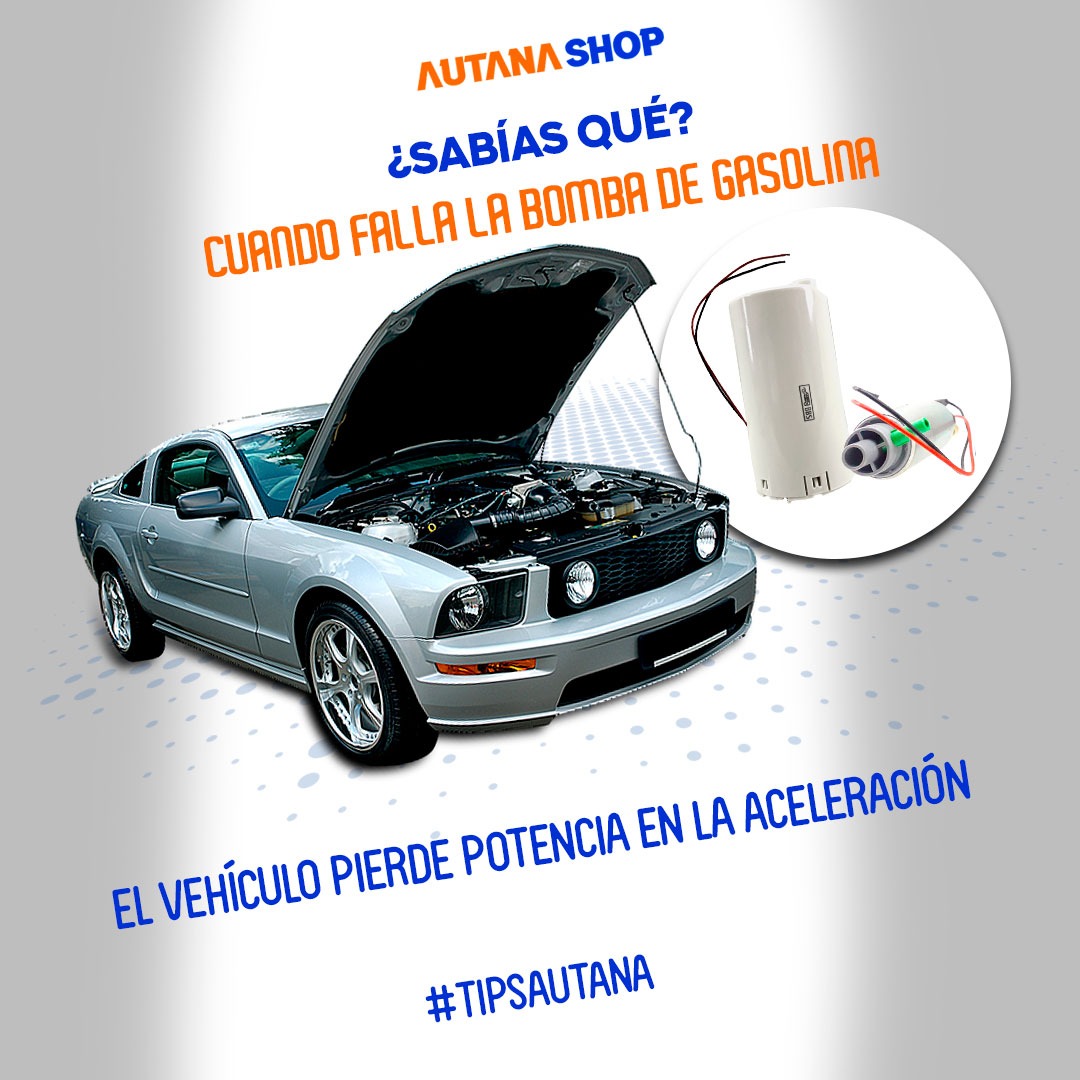 autanashopca's tweet image. Una bomba de gasolina defectuosa hará que pierdas potencia cuando el carro esté bajo tensión

-
Ejemplo de ello en un camino cuesta arriba o en la aceleración 

-
Así que!!
Si tu auto tiene alguna de estas dificultades, es hora de reemplazar la bomba de gasolina

#tipsautomotriz