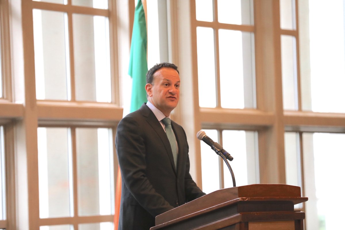 EI theUSA (@ei_theusa) on Twitter photo Yesterday, Tánaiste <a href="/LeoVaradkar/">Leo Varadkar</a> and @Leo_Clancy joined the <a href="/Entirl/">Enterprise Ireland</a> cyber delegation, including representatives from <a href="/waratek/">Waratek</a>, <a href="/vaultree/">Vaultree</a>, @AkeeroSec, <a href="/intuition_com/">Intuition</a>, and <a href="/TitanHQ/">TitanHQ - Email Security & DNS Filtering Provider</a> & Diana Rakow for a reception with leading Enterprise Ireland client companies. #InnovationattheEdge Yesterday, Tánaiste <a href="/LeoVaradkar/">Leo Varadkar</a> and @Leo_Clancy joined the <a href="/Entirl/">Enterprise Ireland</a> cyber delegation, including representatives from <a href="/waratek/">Waratek</a>, <a href="/vaultree/">Vaultree</a>, @AkeeroSec, <a href="/intuition_com/">Intuition</a>, and <a href="/TitanHQ/">TitanHQ - Email Security & DNS Filtering Provider</a> & Diana Rakow for a reception with leading Enterprise Ireland client companies. #InnovationattheEdge