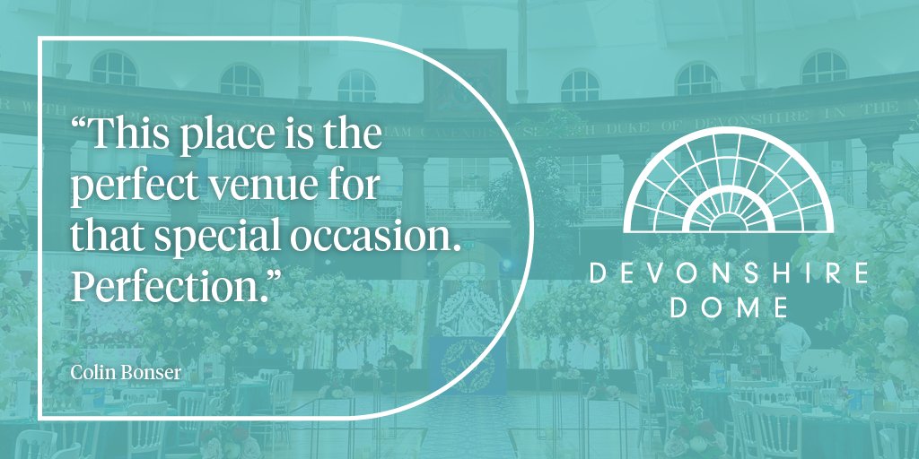 If you'd like to see more of what the Devonshire Dome has to offer for your wedding, why not take a look at our wedding gallery: ow.ly/yht130sg2Xz

👰🤵

#weddings #asianweddings #buxton #highpeak
