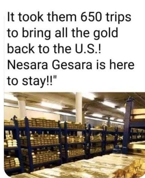 myfriendblondie's tweet photo. Got GOLD?
#nesara https://t.co/Sk6hTud69L