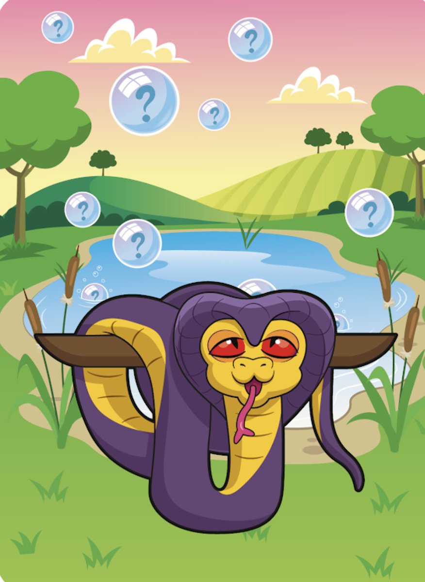 Babydave11's tweet photo. @veefriends Confident cobra 🐍 https://t.co/r661kglMg3