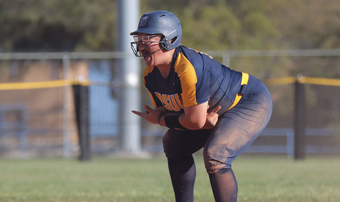GNACsports's tweet photo. #GNACSB | Three teams earn GNAC Championships berths, the regular-season title remains up for grabs and Brittanee Fisher sets the home run career record for @MSUBsports.
https://t.co/b3BwXtCbH3 https://t.co/YnYnA7rRdB