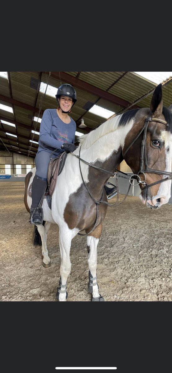 pyecombetherapy's tweet photo. Say hello to Monkey. She’s a very kind lady and I love her 😍 #selfcare #equitherapy #love #timeout #fun #playing #relaxation #TherapistsConnect https://t.co/Du2abpbVqX
