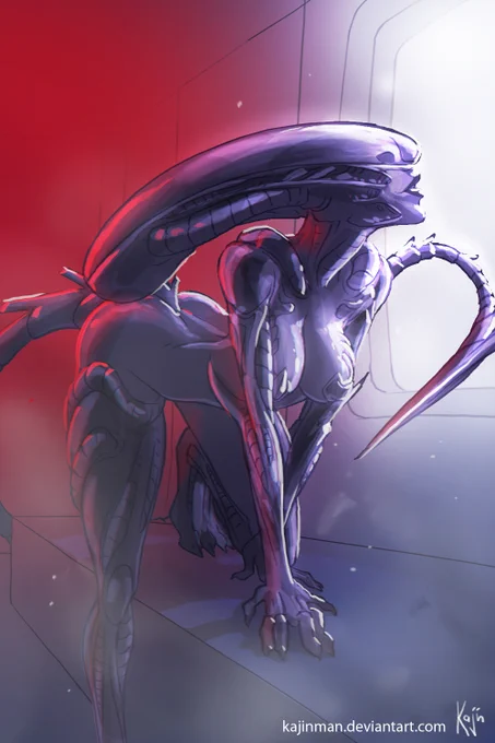 #AlienDay ? I drew this in 2014, maybe should made a redraw 