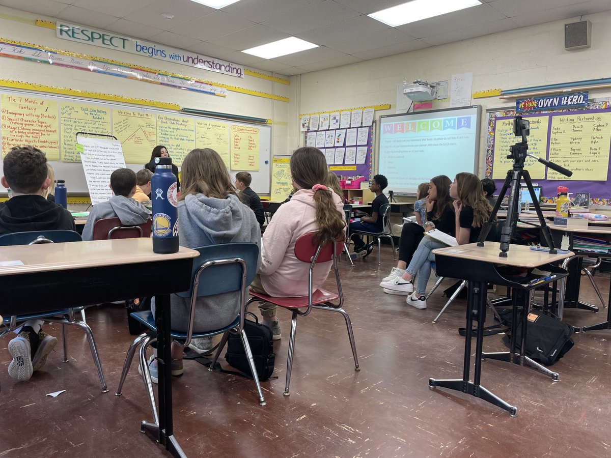 So grateful &amp; honored to host ⁦<a href="/pattyvreilly/">Patty Vitale-Reilly</a>⁩ today while she filmed teaching minilessons to our Ss for an upcoming book release: A Teacher’s Guide to Writing Workshop Minilessons by ⁦@LisaEickholdt⁩ and ⁦<a href="/pattyvreilly/">Patty Vitale-Reilly</a>⁩ ⁦<a href="/VillanoElem/">Villano Elementary</a>⁩ ⁦<a href="/EmersonSupt/">Emerson, NJ Schools</a>⁩