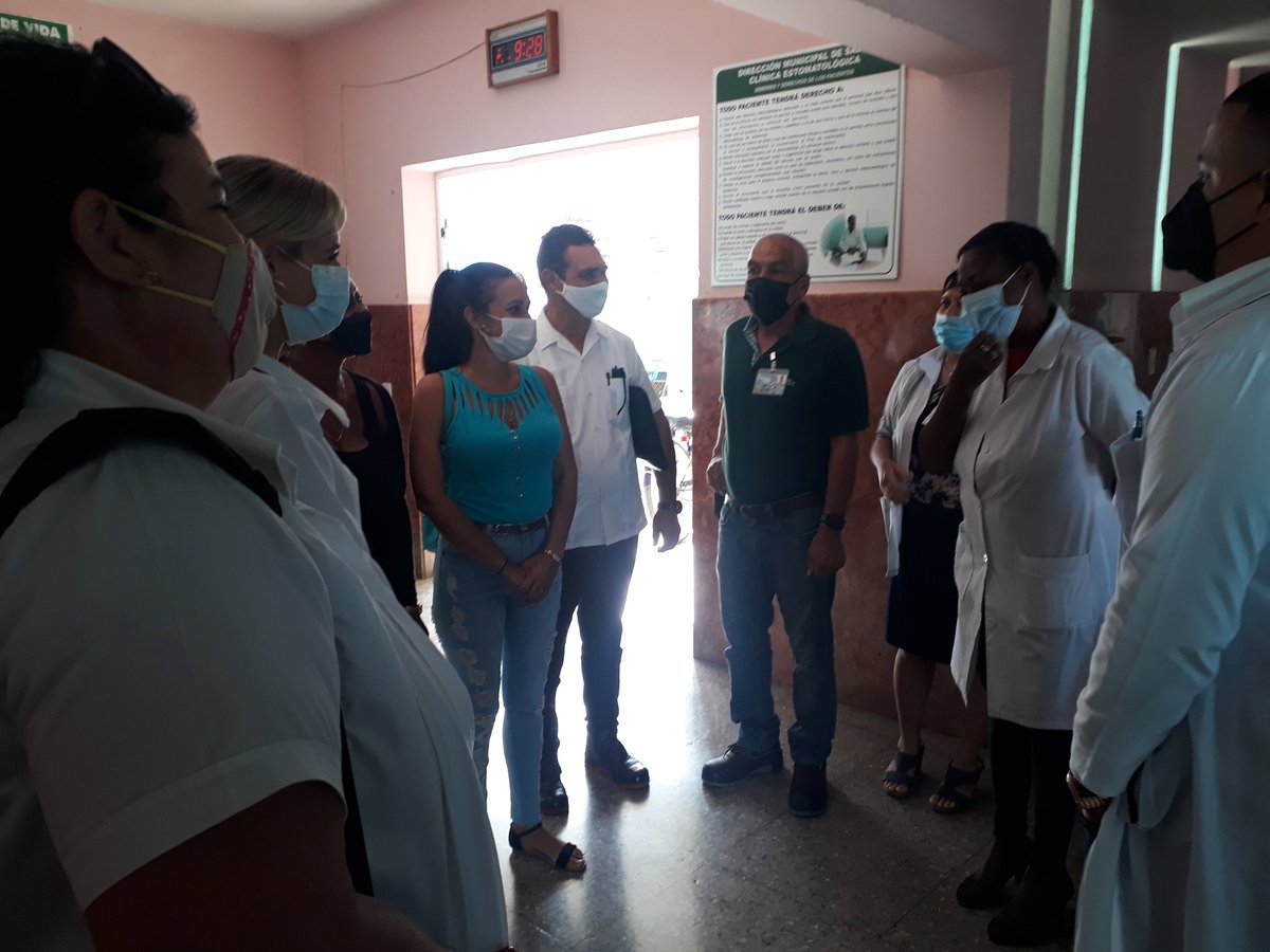 VdamColon's tweet photo. En el intercambio con el municipio Unión de Reyes se visitan CMF, Hogar de Ancianas y Clinica Estomatológica
#Salud_Colon
#CubaPorLaSalud
@Salud_Colon 
@Santos25469116 
@DrLazaroSuarezi https://t.co/PzCQFB4L2C