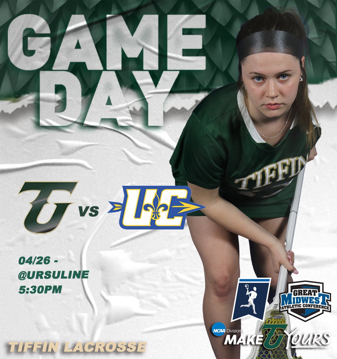 🚨GAME DAY🚨

🥍🐉🐲 #gogons #dragonnation #lacrosse #gameday #win <a href="/Dragon_Lacrosse/">Tiffin University Women’s Lacrosse</a>

🎥: portal.stretchinternet.com/ursuline/
📈: ursulinearrows.com/sidearmstats/w…