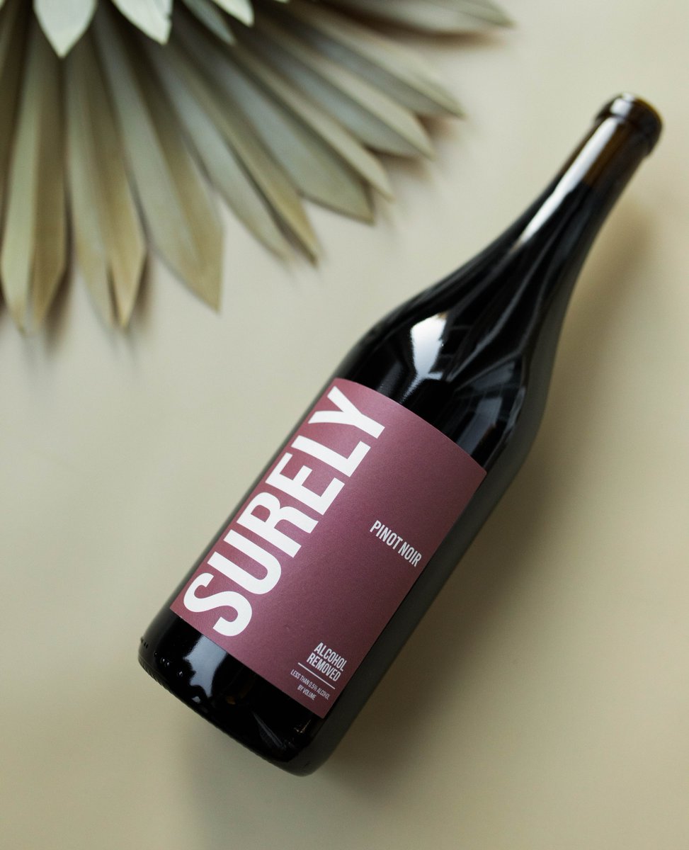 A Red Wine that’s better for you? YES! All the benefits of real California wine, without the alcohol. 🍷 #drinksurely