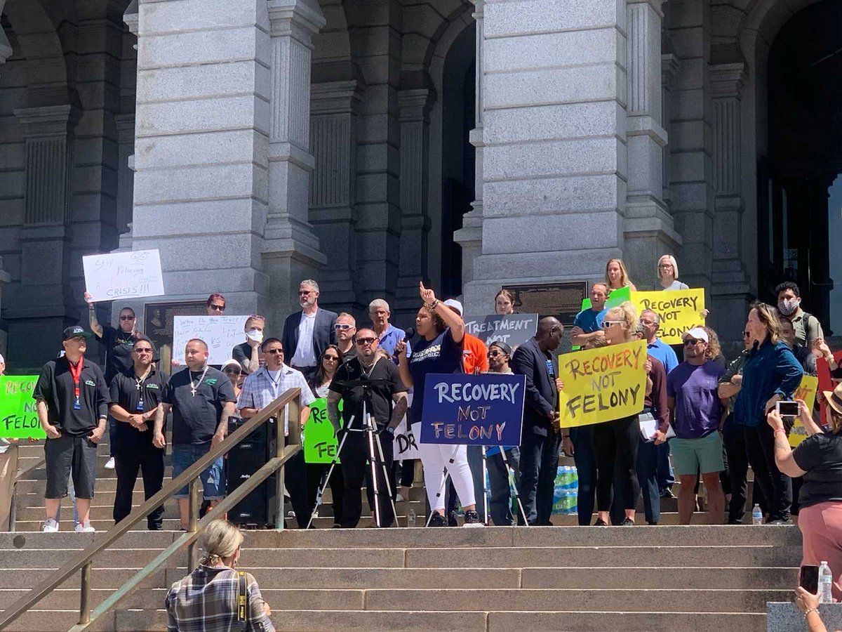 ACLUofColorado's tweet image. "On this path, you are more likely to be a felon than a homeowner. You are more likely to be a felon than to graduate college without debt.  I need you all to understand the impact that you all have." 
@CandiACTION