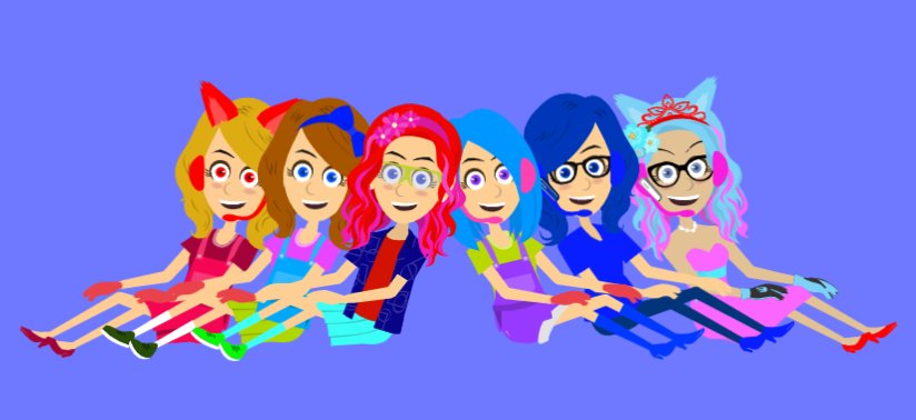 ClubBoy2020's tweet image. Look what Seth Mealy also made for me in hangouts!

That's my irl girlfriend Amity hanging out with her friends!

DISCLAIMER: I'm not only caring about girls.