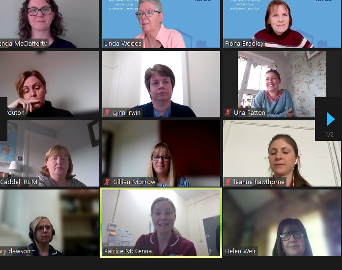 Thanks to the Working Group today who met to continue the Review of the Maternity Support Workers education programne and develop resources for the role. @HEATherWAtson79 @HelenWeir3 @DaleSpenceRM @RcmNi @midwifewendy @BrendaKellyMurn @Lindak973 @dawnfergy @Fiona57061071