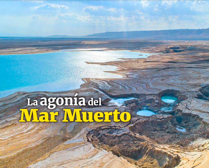 RevistaTS's tweet photo. El artículo de portada del último número de la @RevistaTS muestra impactantes imágenes de la agonía del Mar Muerto, cuyas aguas descienden de forma imparable.

Haz RT si quieres saber qué está ocurriendo... ¡te lo contamos! https://t.co/H9ZgUvbrem