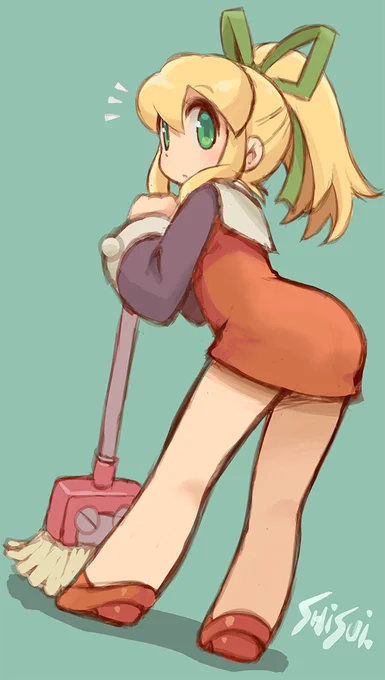 今日もお絵描きリハビリ。
ブーツじゃないロールちゃん。 