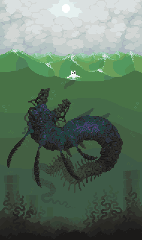 YakiYukii's tweet photo. biggest piece i've done so far

#Rainworld https://t.co/kTuYzFacRp