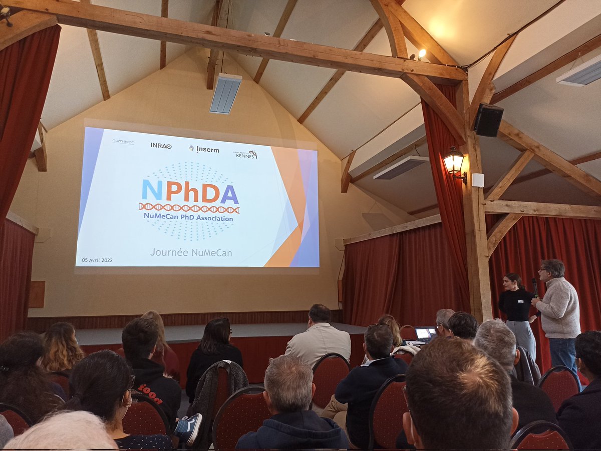 asso_NPhDA's tweet photo. Il est aussi important de pouvoir renforcer les liens entre collègues et de faire une pause.
Nous remercions notre directeur d'institut le Dr Olivier Loréal et son prédécesseur le Dr Bruno Clement pour l'organisation de la journée NuMeCan !

#NuMeCan, #NPhDA, #DomainedesOrmes https://t.co/Q3hcfYntFm