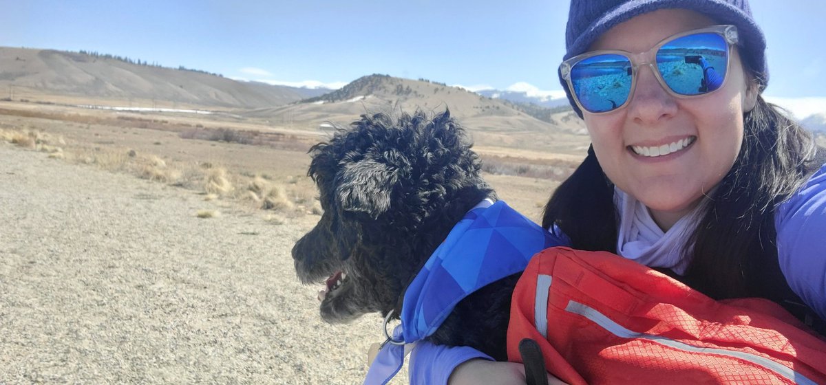 My dog Lucy and I did some exploring today. It was as near perfect as any experience could be. #leadville #colorado #DogsofTwittter