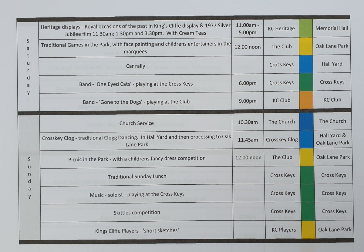 HallFarmUK's tweet photo. #PlatinumJubilee 

Celebrate together in Kings Cliffe
From Archery to Picnics in the park; there's a lot going on in our little village.

Need accommodation? look no further
https://t.co/bkc6kdXMhn

#Holiday #Luxurious #Couples #Romantic #KingsCliffe #Northamptonshire https://t.co/nAzrgUuOTD