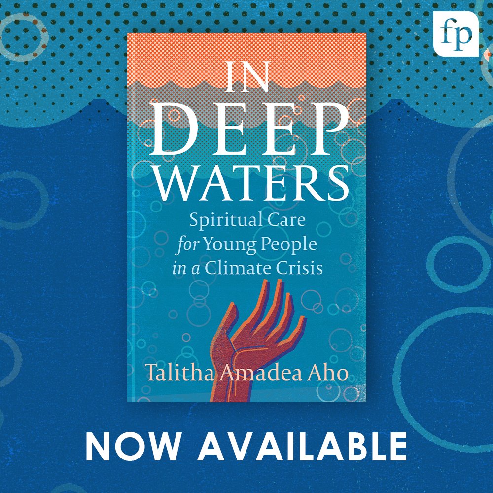 Fortresspress's tweet photo. Climate change is creating a spiritual emergency that hits young people harder than any others, observes author @RevTahoe. #InDeepWaters guides readers of any generation to develop a practice of ecologically informed spiritual care.

Shop: https://t.co/SbUvEhcVMY https://t.co/yT23Pe6ML0