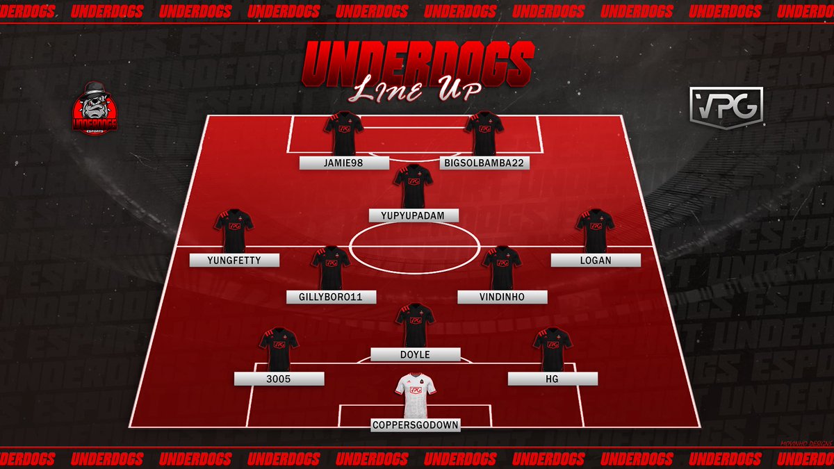 🚨 OFFICIAL LINEUP 🚨

Our official lineup in the <a href="/OfficialVPG/">Virtual Pro Gaming</a> night 2, after a perfect night we are hoping to kick on with another good night 🔥💪🐶

🎨 <a href="/xMovinho_/">xMovinho 🇩🇪</a> 

#WHERETHECHAMPIONSPLAY