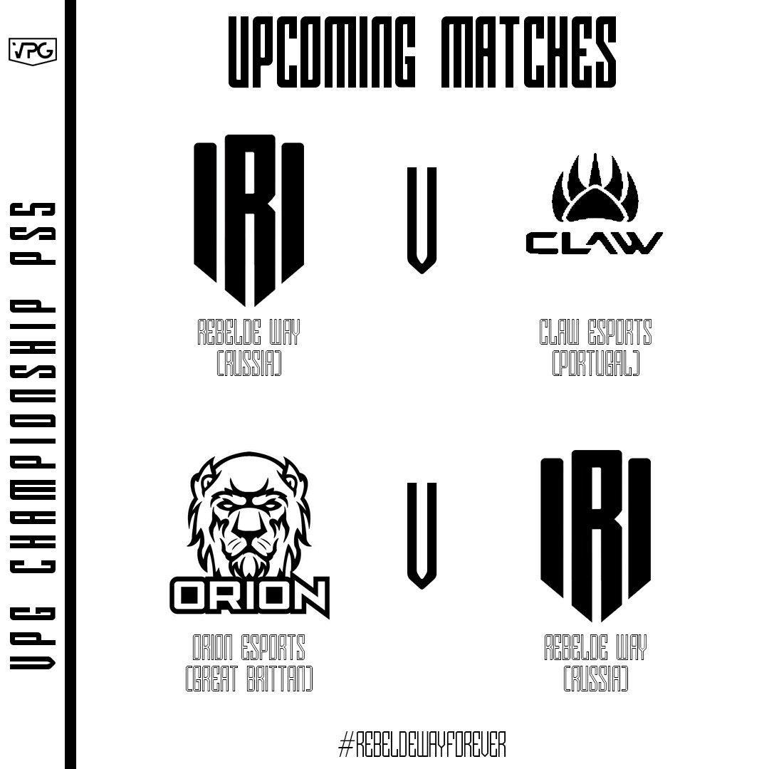 WayeSports's tweet photo. @OfficialVPG  Today we play two matches vs @ClawEsports (21:00 UK) and Orion eSports Club (~21:20 UK). It should be interesting evening! 

stream: https://t.co/hFxVWaiVBM https://t.co/LiGgBlfB5J