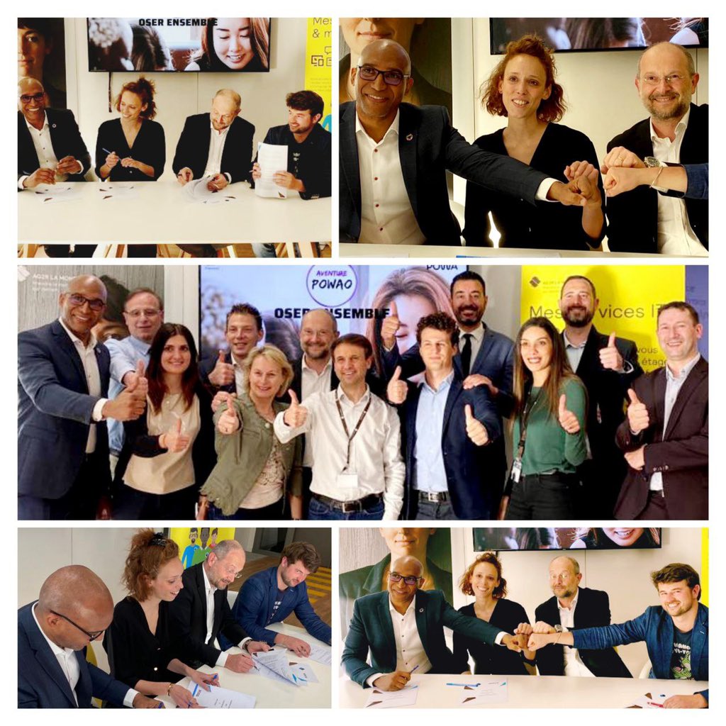 #FierdenosEquipes #RaisondEtre
 Engagement avec les associations Powa &amp; We Are One pour développer un programme de #mentorat collectif dans le cadre du dispositif gouvernemental “1 jeune, 1 mentor”.
Notre objectif: aider les jeunes à façonner un projet d’avenir!
 #DonnerduSens