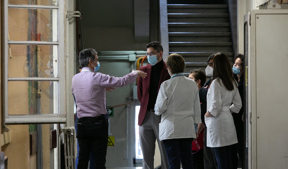 🔸En nuestra visita al <a href="/HCalvoMackenna/">Hospital Amigable Dr. Luis Calvo Mackenna</a>, el personal nos transmitió su preocupación por el aumento de consultas por diarrea y vómitos. 📢Hacemos un llamado a madres, padres y cuidadores a reforzar medidas como el lavado frecuente de manos y a no consumir alimentos en la calle.