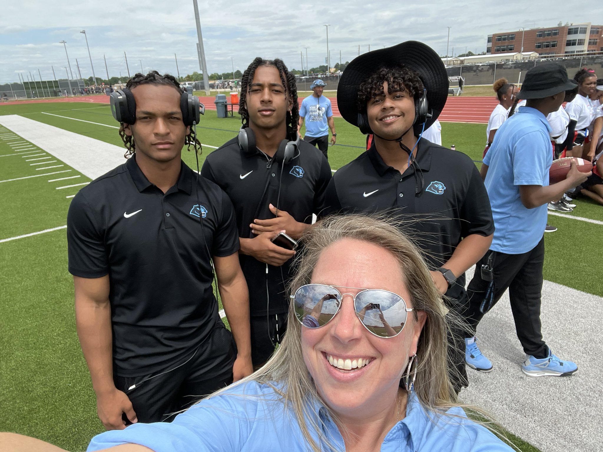 Mindy Dickerson on Twitter "Today’s View Powder Puff Football
