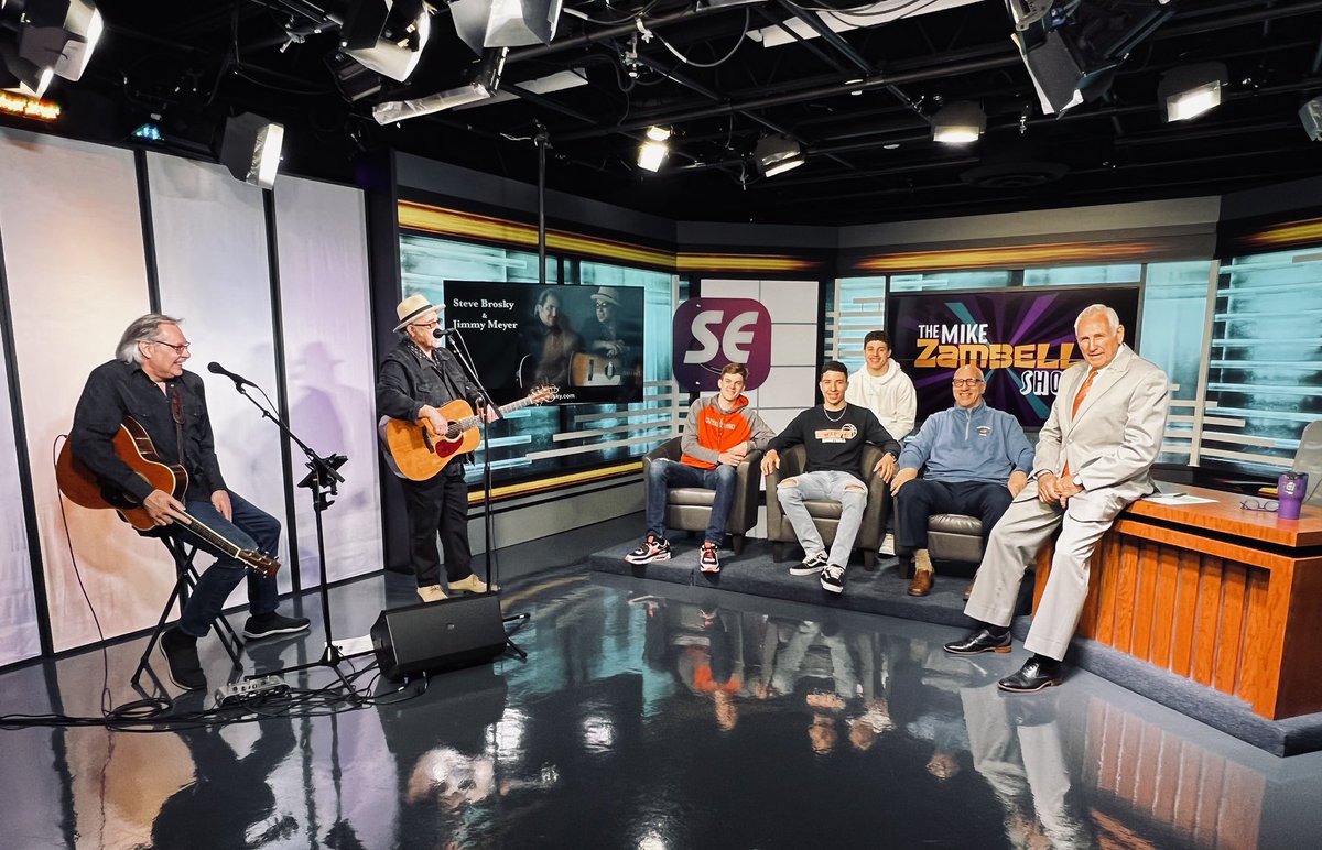 Catch <a href="/kkidsbasketball/">Northampton B-Ball</a>  and musical guests Steve Brosky Singer/Songwriter and Jimmy Meyer on an all-new Mike Zambelli Show tonight at 5:30 and 10:30 p.m. on SEN2 / SEN502 HD. 🏀🎸🎤

<a href="/KonkreteKids/">Northampton Athletics</a> <a href="/sectv/">Service Electric Cable TV & Communications</a>