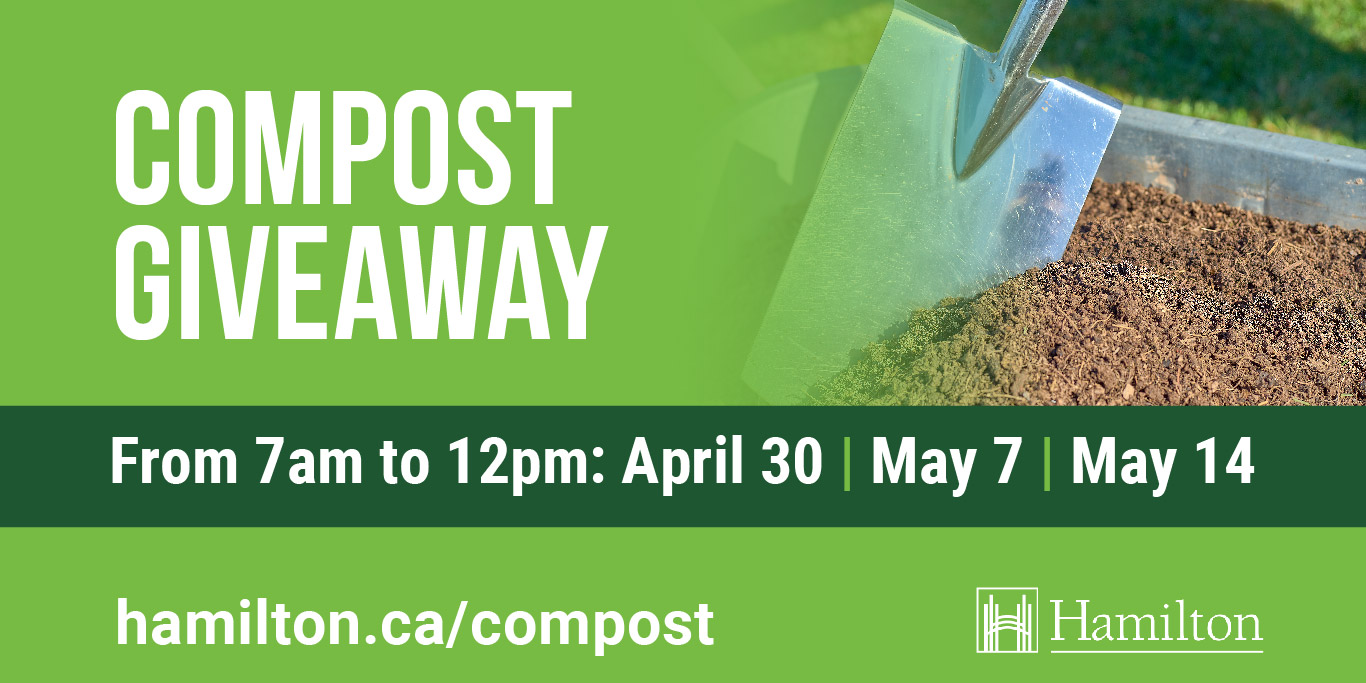 City of Hamilton on Twitter "We are giving away compost for your lawn