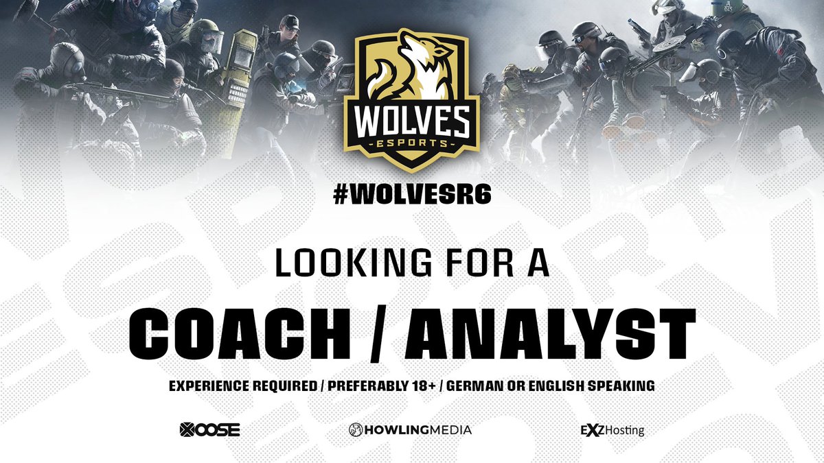 wolves_esports's tweet image. Our #WolvesR6 team is looking for a coach/analyst! 

Requirements: 
- Experience
- Preferably 18+ 
- German or English speaking

Interested? Slide into our DMs :)

#KeepHowling