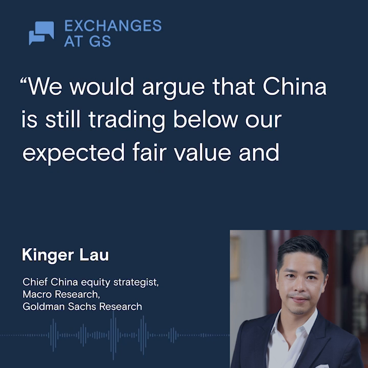 Goldman Sachs on Twitter "Do Chinese equities offer value? Kinger Lau