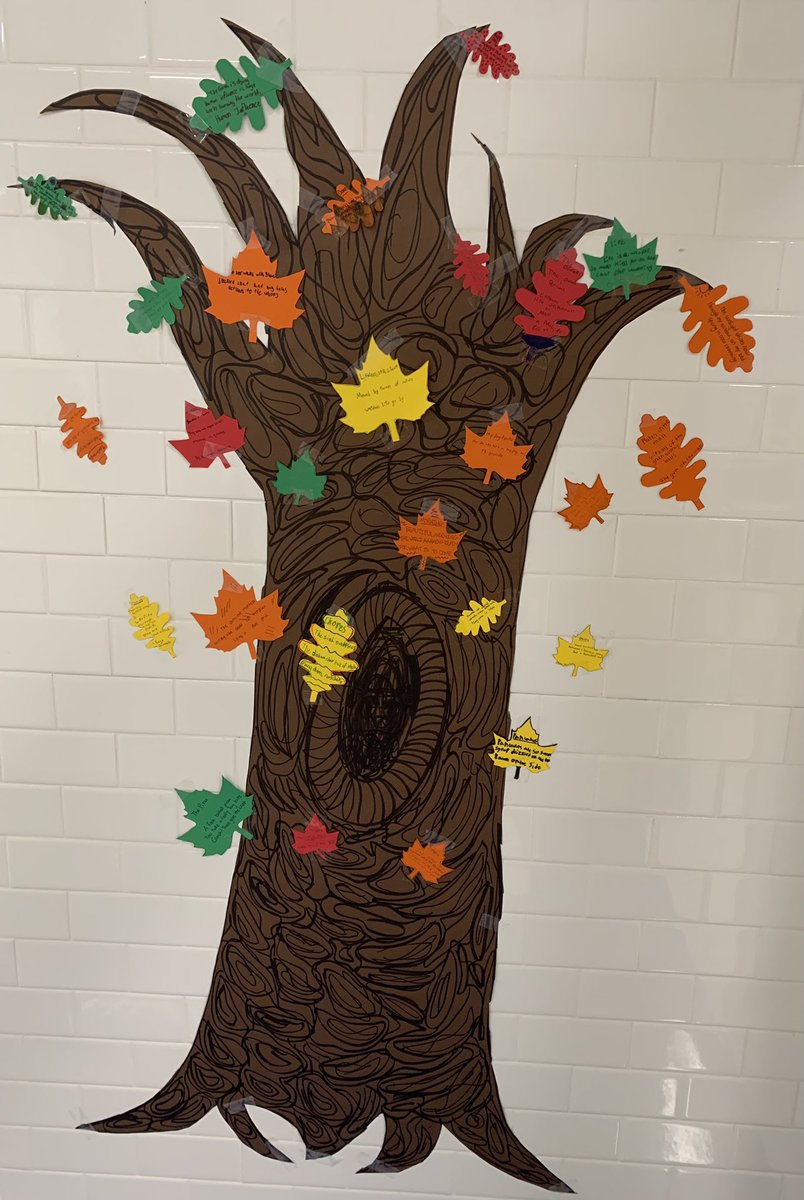 humansofbcms's tweet photo. On a paper tree,
7th graders wrote haikus
For all to enjoy.
#NationalPoetryMonth https://t.co/65RBbYqDJG
