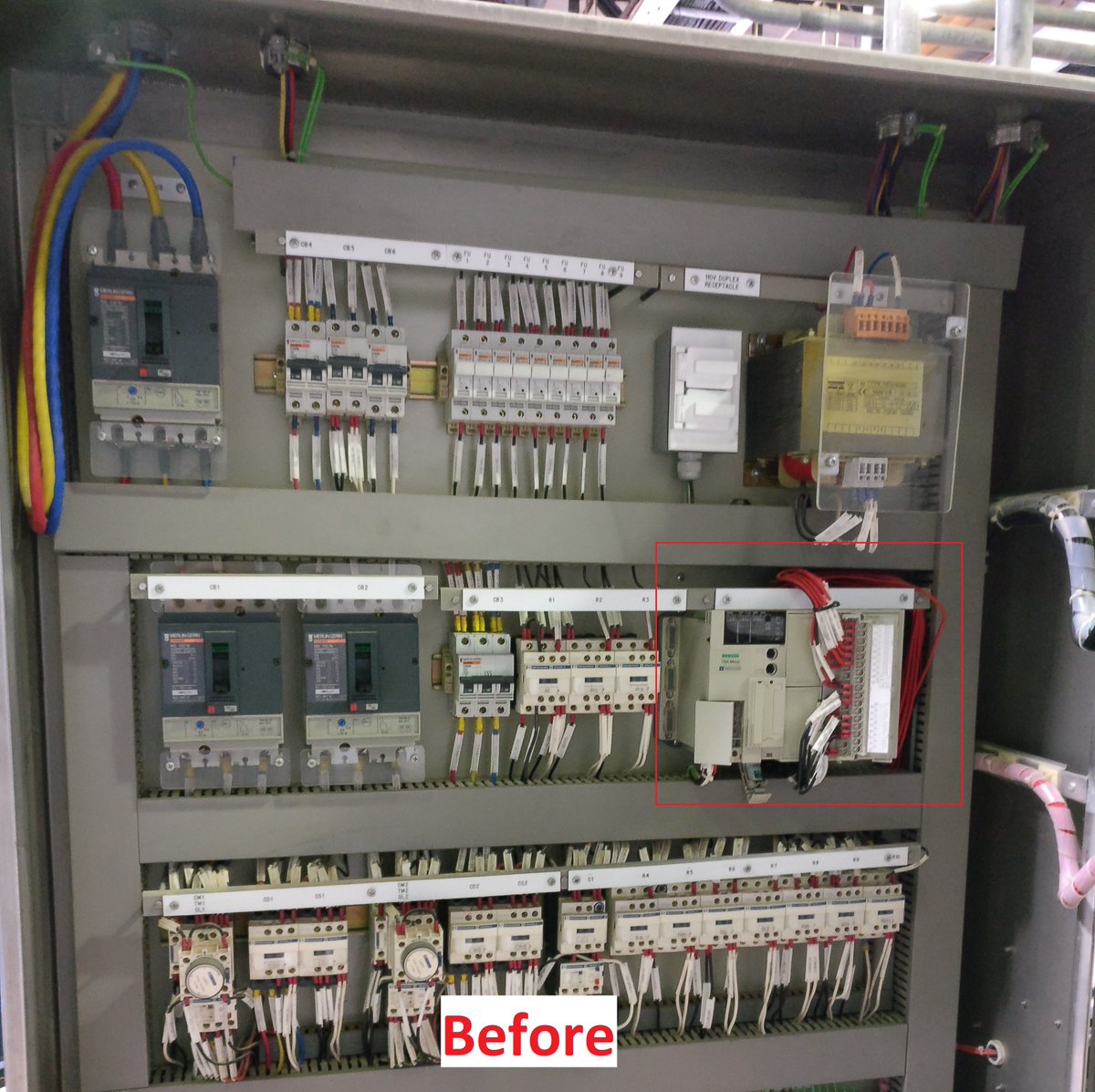 a_iplc's tweet photo. #Upgrade old #RO #PLC using #Rockwell #micro 
#Backengineering to define all IOs, PID and Control Philosophy.
Old #PLC was totally dead.
#iPLCa_is_Your_Automation_Partner https://t.co/ObUrDaJgpS