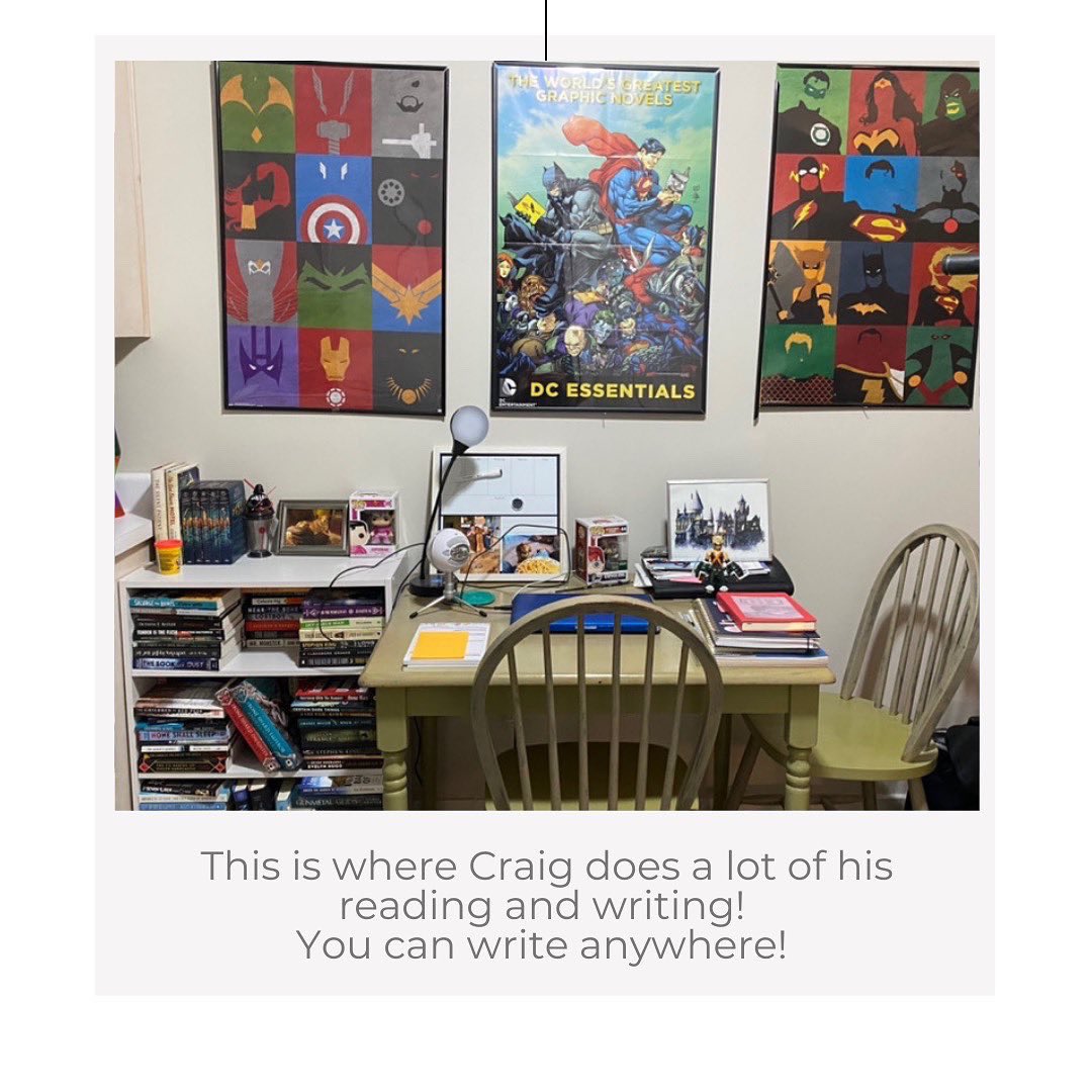 For this tutor Tuesday we are featuring Craig Gentry! Make an appointment with him soon–he would love to help you with your writing!
