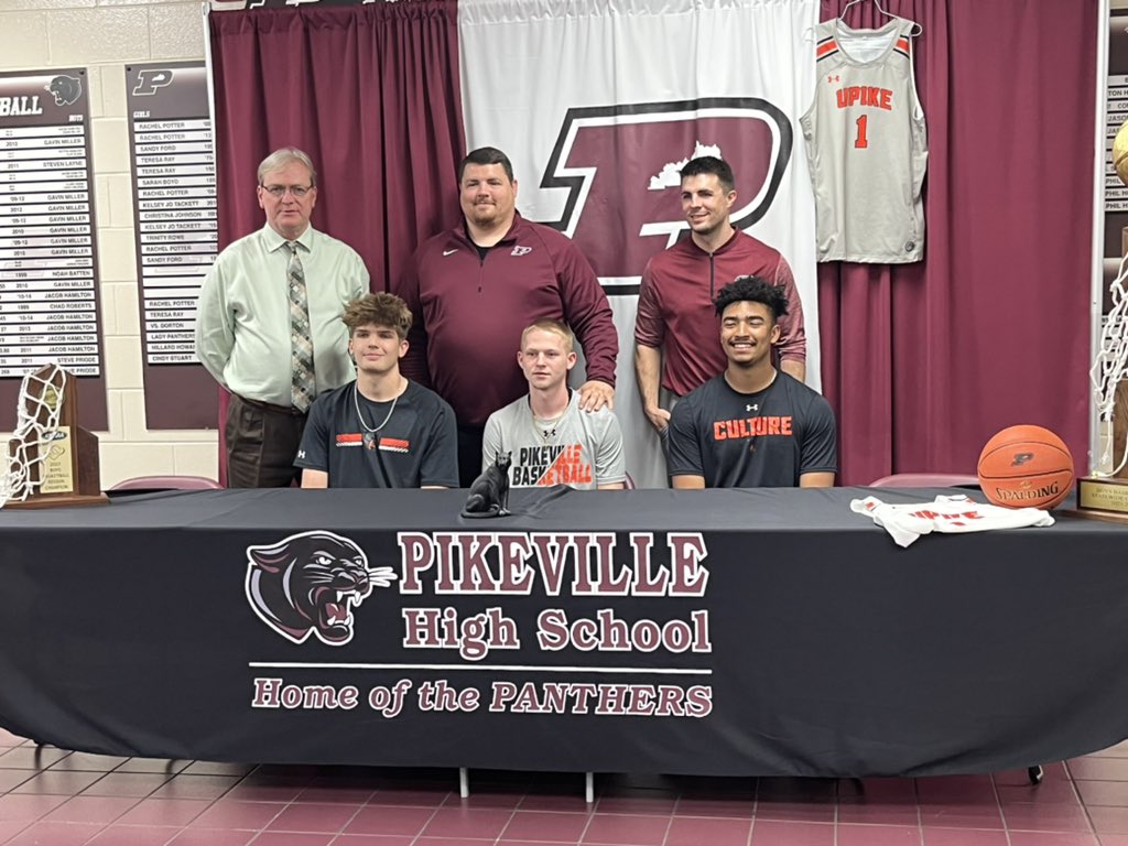 Congratulations to <a href="/PikevilleBB/">Pikeville Basketball</a> <a href="/worrix_3/">keian worrix</a> <a href="/NickRobinson24/">Nick Robinson</a> and Alex Rogers on signing with <a href="/UPIKEBasketball/">UPIKE Bears Basketball</a>.