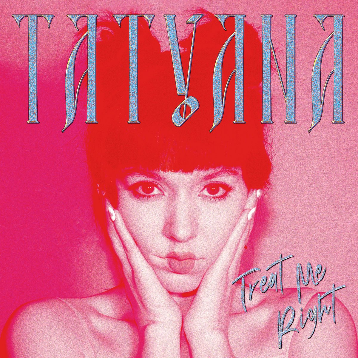 TATYANA's 'Treat Me Right' is out now on @sinderlyn 💘  Inspired by late-2000s indie pop and Swedish pop auteurs, TATYANA's (@blueharpgirl) debut album is a sparkling, catchy collection of ‘80s synths and futuristic auto-tuned vocals. Listen now ⤳ tatyana.ffm.to/treatmerightal…