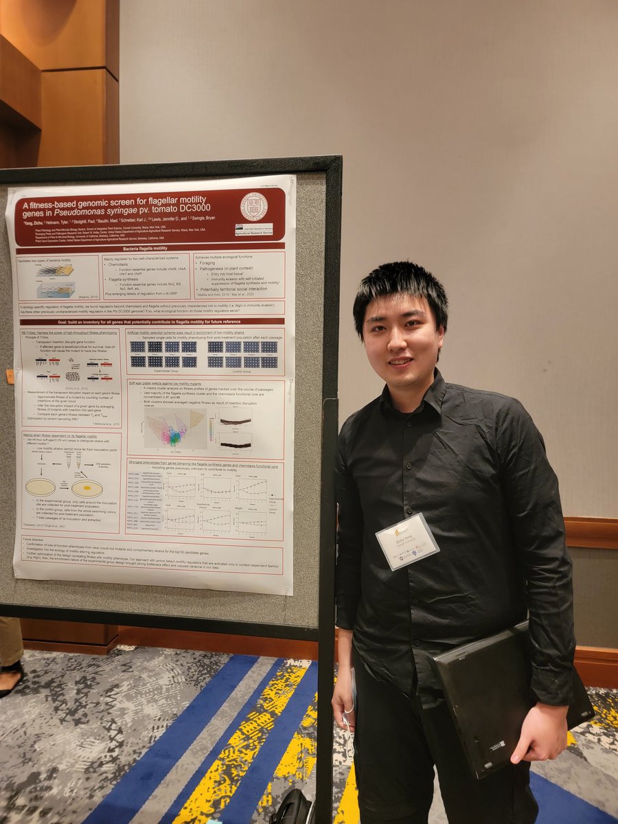 First in-person conference at #pseudomonas2022 during my PhD degree. So much interesting science and conversations centering this model! Special shout out to my awesome pool table friends for all the fun time after seminars!