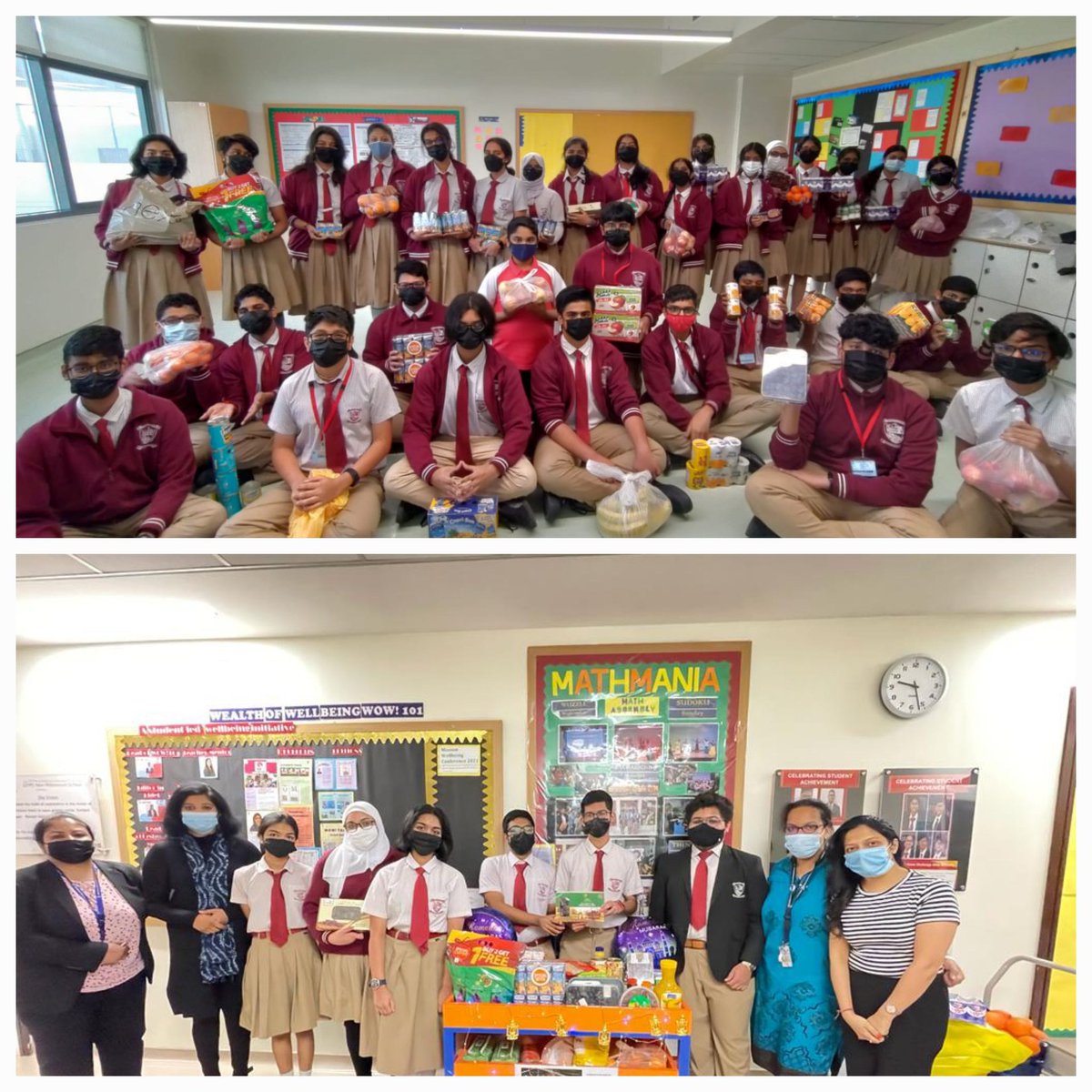 No act of kindness no matter how small is ever wasted. 10 B students with their donations towards the Ramadan Fridge <a href="/gemsnms_alkhail/">GEMS NMS Alkhail</a> <a href="/TeresaRusten/">Teresa Rusten</a> <a href="/Fatima_Martin/">Fatima Martin</a> <a href="/GNMS_Tigers/">GNMS_Secondary Tigers_Semper Sursum</a>