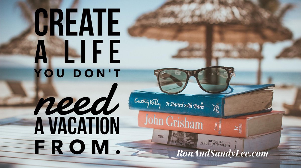 SandyLeeAndRon's tweet photo. "Create a life on don't need a vacation from!" Awesome when this can happen! π§‘ππππβ€οΈ
#watchmeorjoinme #entrepreneurstyle #successquote https://t.co/bNh94qWbZE