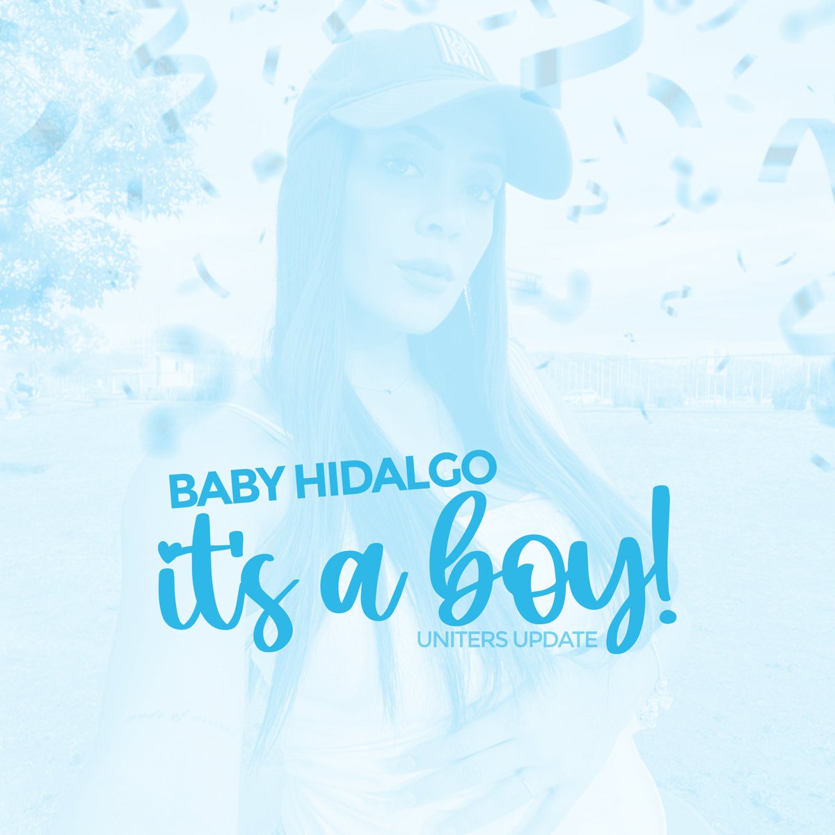 unitersupdate's tweet image. IT’S A BOY! Sabina está grávida de um menininho! Estamos muito emocionados de ver que o maior sonho da nossa mexicana está se tornando realidade, desejamos tudo do melhor para esta nova fase da Sabina 💙 @sabina we’re beyond happy for you, dreams really do come true! 🍼