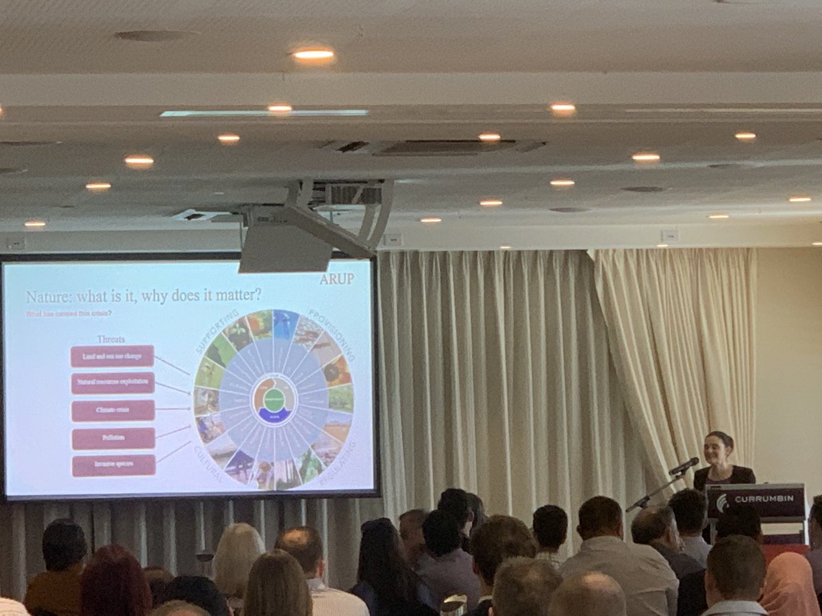 ‘The road less gravelled: designing for nature’ Sophie St John. Talking all about nature based solutions. <a href="/ArupAustralasia/">Arup Australasia</a> #engineering #cpd #coastalresilience